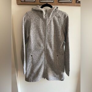 L.L. Bean Heather Gray Knit Jacket